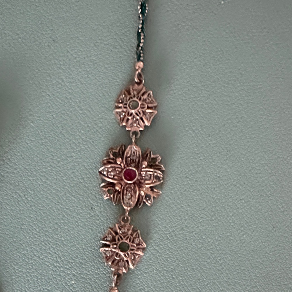 Pompeii3 Gold plated Floral Necklace Set